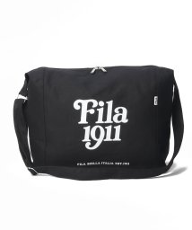 FILA（Bag）(フィラ（バッグ）)/キャンバスショルダーバッグ/ブラック