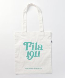 FILA（Bag）(フィラ（バッグ）)/ライトキャンバス　フラットバッグ/オフホワイト