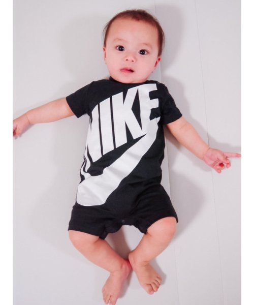 NIKE(ナイキ)/ベビー(50－74cm) ロンパース NIKE(ナイキ) FUTURA ROMPER/BLACK