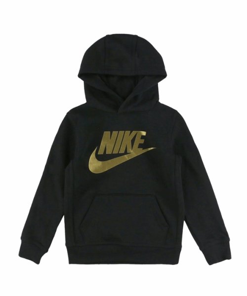 NIKE(ナイキ)/キッズ(104－125cm) トレーナー NIKE(ナイキ) CLUB HBR PO/BLACK×GOLD