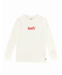 Levi's(リーバイス)/ジュニア(128－170cm) Tシャツ LEVI'S(リーバイス) LVB POSTER LOGO LONG SLEEVE TE/WHITE