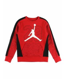 Jordan(ジョーダン)/ジュニア(128－170cm) トレーナー/パーカー JORDAN(ジョーダン) AIR SPECKLE FT CREW/RED