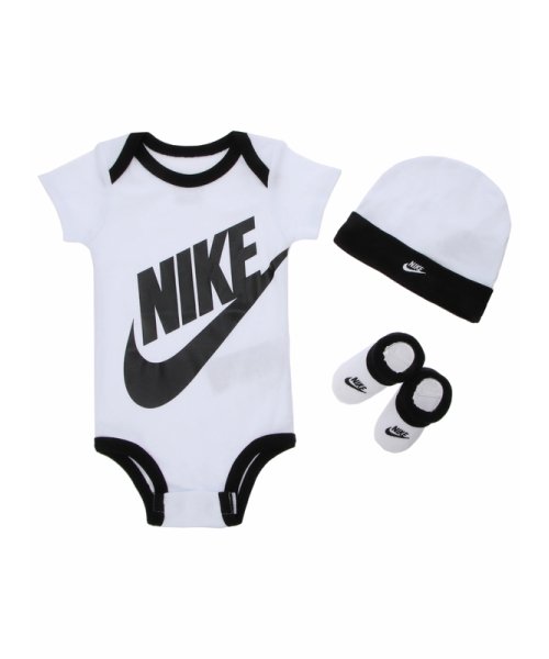 NIKE(ナイキ)/ベビー(6－12M) セット商品 NIKE(ナイキ) NHN FUTURA LOGO BOX SET/WHITE