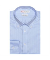 TOKYO SHIRTS/【国産しゃれシャツ】 形態安定 ショートボタンダウン 綿100% 長袖 ワイシャツ/505252546