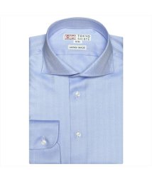 TOKYO SHIRTS/【国産しゃれシャツ】 形態安定 ホリゾンタルワイド 綿100% 長袖 ワイシャツ/505252547