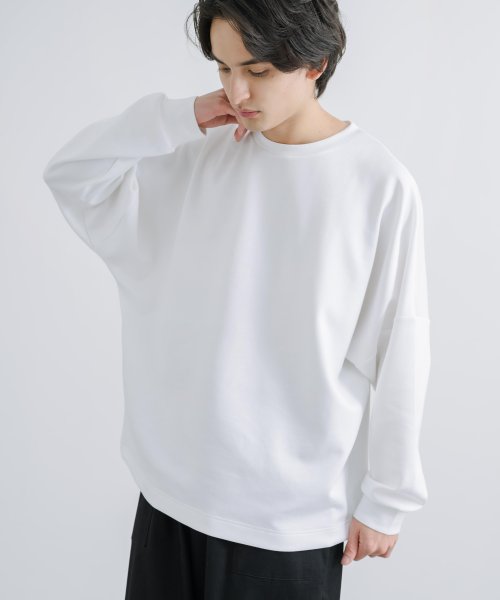 メンズ ロングTシャツ 長袖カットソー センターライン トップス 