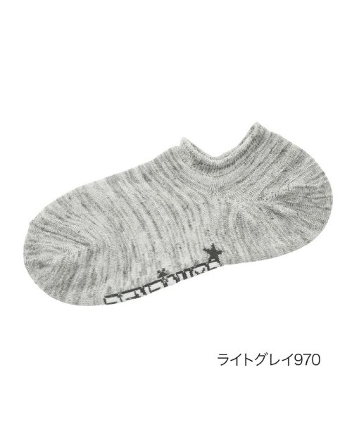 CONVERSE(コンバース)/福助 公式 靴下 くるぶし下丈 レディース CONVERSE (コンバース) 無地 23－3126－01l 引き揃え つま先かかと補強  3126－01l/その他