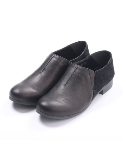 ヒップス HIPS クッション入りレザースリッポン