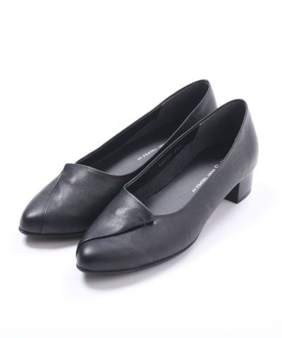 ヒップス HIPS 本革ドレープパンプス