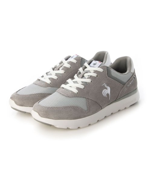 le coq sportif(ルコックスポルティフ)/レースアップスニーカー（LAセーヌ II ワイド/LA SEINE II WIDE）/グレーコンビ