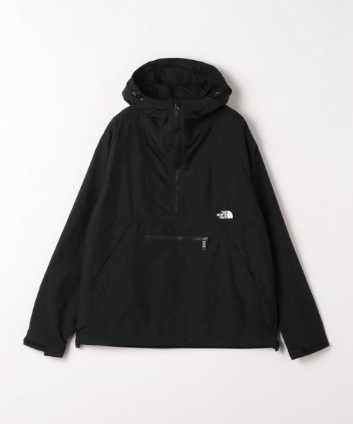 green label relaxing(グリーンレーベルリラクシング)/＜THE NORTH FACE＞コンパクトアノラック ウインドブレイカー －撥水・静電ケア－/BLACK