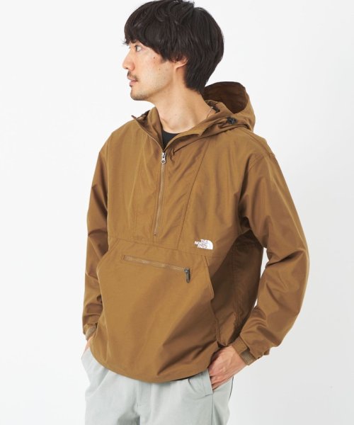 green label relaxing(グリーンレーベルリラクシング)/＜THE NORTH FACE＞コンパクトアノラック ウインドブレイカー －撥水・静電ケア－/BEIGE