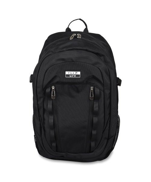 FILA(フィラ)/FILA フィラ リュック バッグ バックパック メンズ レディース 30L 撥水 大容量 通学 BACKPACK ブラック ホワイト カーキ オーロラ 黒 白/ブラック