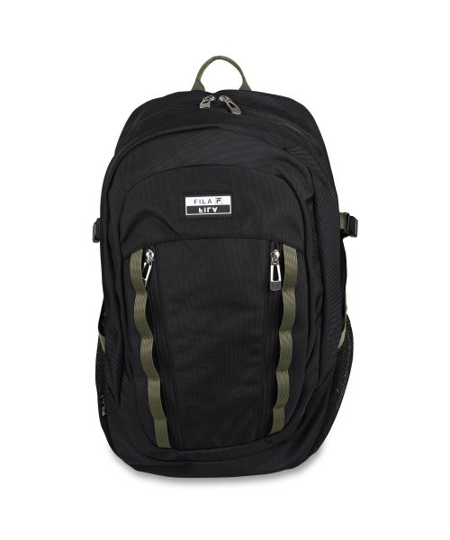 FILA(フィラ)/FILA フィラ リュック バッグ バックパック メンズ レディース 30L 撥水 大容量 通学 BACKPACK ブラック ホワイト カーキ オーロラ 黒 白/カーキ