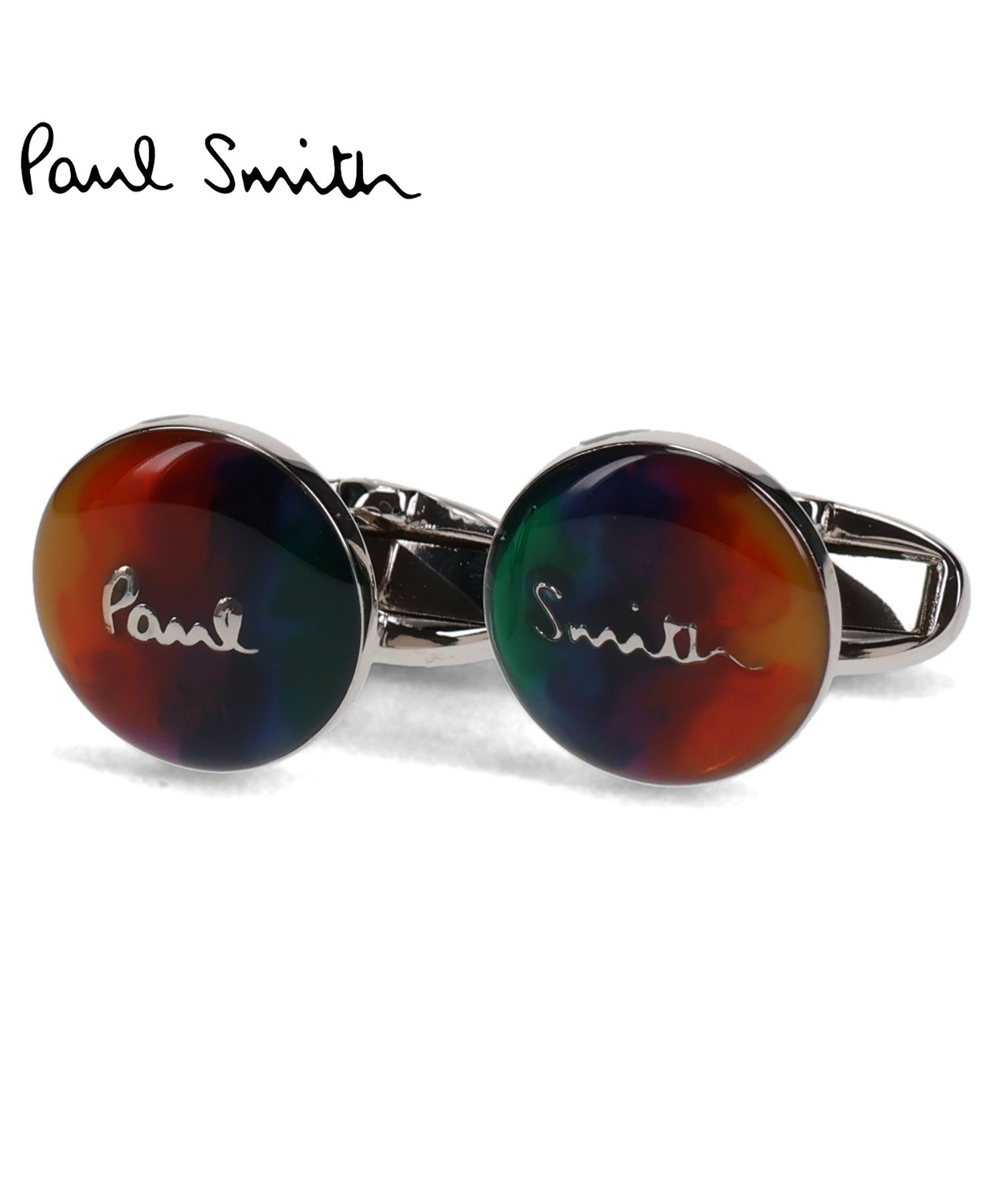 ポールスミス Paul Smith カフスボタン カフリンクス メンズ ブランド マルチカラー シルバー  M1A－CUFF－JBUBBL(505245572) | ポールスミス(Paul Smith) - MAGASEEK