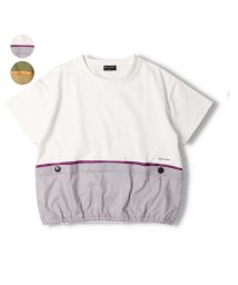 DaddyOhDaddy/【子供服】 Daddy Oh Daddy (ダディオダディ) ビックポケット付き配色半袖Ｔシャツ 80cm～140cm V30814/505255685