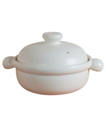 TAISEIGAMA/たいせい窯 土鍋 ばんこの土鍋 2人用 中サイズ 耐熱 日本製 BANKO EARTHENWARE POT ブラック ホワイト ベージュ 黒 白/505255841