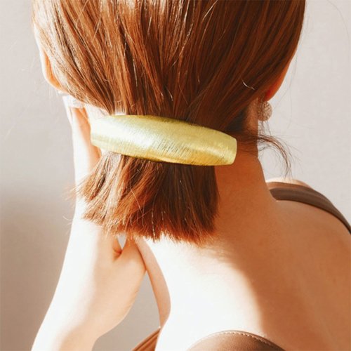 miniministore(ミニミニストア)/メタルバレッタ ヘアクリップ 韓国髪飾り/ゴールド
