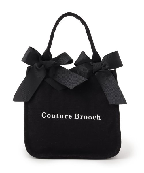 Couture Brooch(クチュールブローチ)/ミニトートバッグ/ブラック（019）