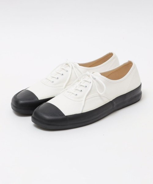 SHIPS MEN(シップス　メン)/MARBOT: OXFORD SNEAKERS/ホワイト