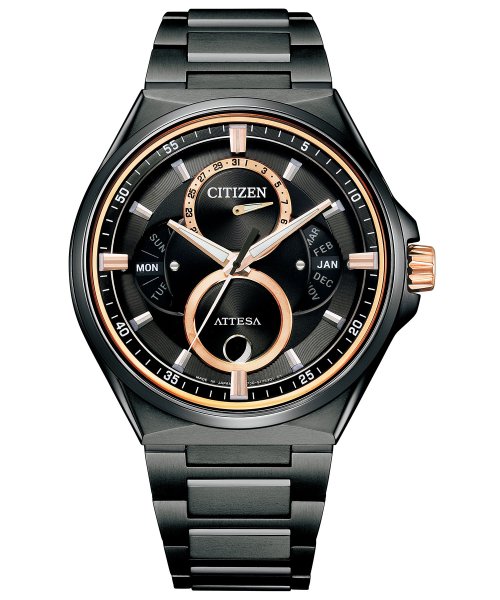 ATTESA アテッサ エコ・ドライブ リングソーラー ACT Line トリプルカレンダー ムーンフェイズ ACT Line