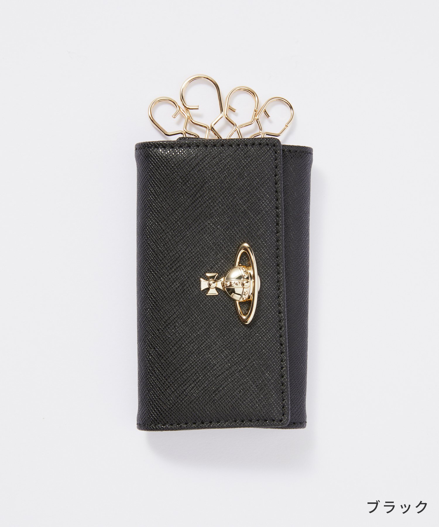 ヴィヴィアンウェストウッド キーケース Vivienne Westwood 51020001 L001N SAFFIANO KEY CASE  レディース ファッ