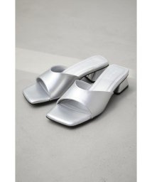 AZUL by moussy/FAUX LEATHER LOW HEEL SANDALS/505257964