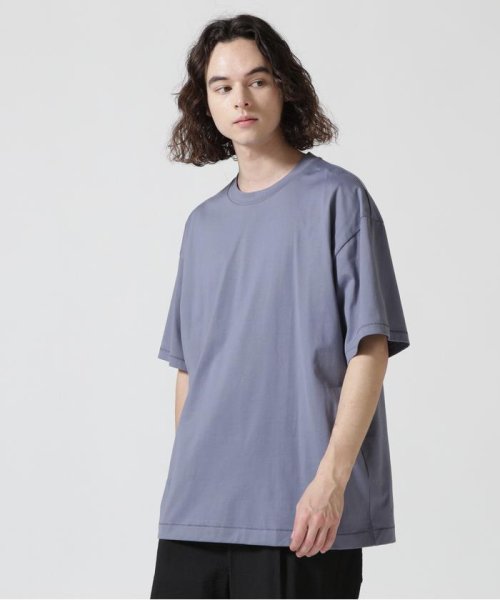 B'2nd(ビーセカンド)/ATON (エイトン) SUVIN 60/2 | OVERSIZED S/S T－SHIRT/ブルー