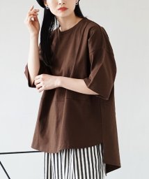 zootie/汗しみない Tシャツ［バックスリット］/503972164