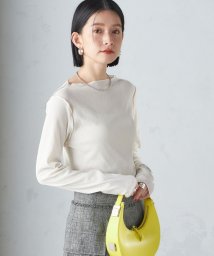 SHIPS WOMEN/〈手洗い可能〉ドライタッチ テレコ ボートネック プルオーバー 24SS ◇/505188367