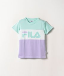 FILA（kids）(フィラ（キッズ）)/【ラン】三段切替 半袖Tシャツ ガールズ/ミント