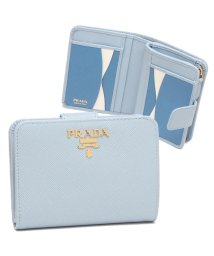 PRADA/プラダ 二つ折り財布 サフィアーノ ブルー レディース PRADA 1ML018 ZLP F02T0/505256095