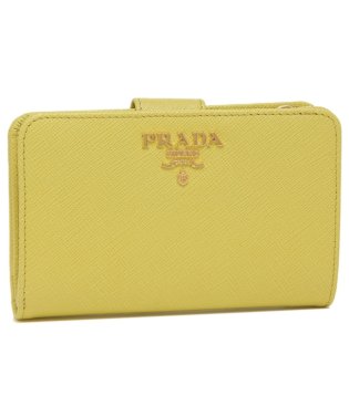 PRADA/プラダ 二つ折り財布 サフィアーノ イエロー レディース PRADA 1ML225 QWA F0322/505256099