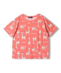 moujonjon/【子供服】 moujonjon (ムージョンジョン) 日本製動物プリント半袖Ｔシャツ 80cm～120cm M30810/505258514