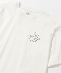 coen(coen)/Ryo　Kaneyasu×コーエンベアプリントTシャツ/WHITE