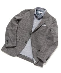 Men's Bigi(メンズビギ)/【ACTIVE TAILOR】COOL DOTSメランジプリントジャケット<セットアップ対応>/ブラック