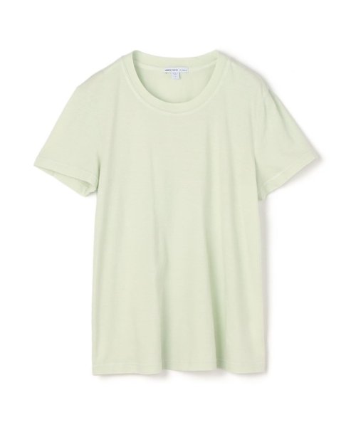 JAMES PERSE(JAMES PERSE)/ベーシック クルーネックTシャツ WLJ3114/52ライトグリーン系