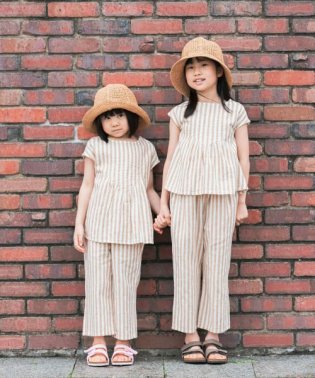 URBAN RESEARCH DOORS（Kids）/『セットアップ対応』リネンコットン2WAYタックブラウス(KIDS)/505259627