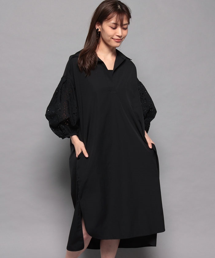 プレゼント サプライズ TICCA ティッカ レース ロングワンピース