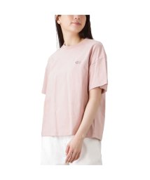 MAC HOUSE(women)(マックハウス（レディース）)/Dickies ディッキーズ ベーシックワンポイント刺繍Tシャツ 3287－7933/ピンク