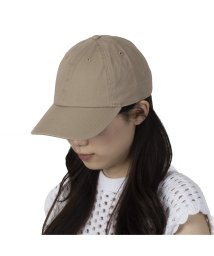 MAC HOUSE(women)(マックハウス（レディース）)/newhattan ニューハッタン ローキャップ MAN1400901/ベージュ