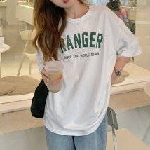 miniministore/半袖Tシャツ 英字ロゴ レディース 韓国/505260242