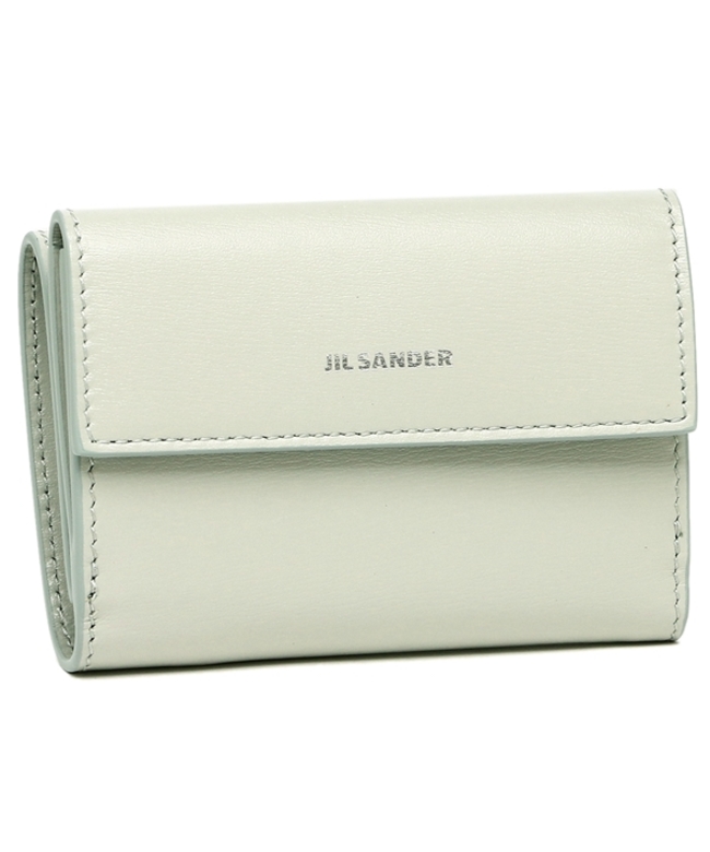 未使用 JIL SANDER ジルサンダー レザーコインケース ミニ財布 白