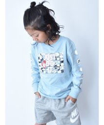 NIKE(ナイキ)/キッズ(105－120cm) Tシャツ NIKE(ナイキ) LONG SLEEVE BOXY TEE/LIGHT BLUE