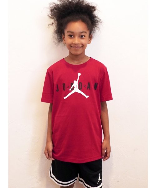 Jordan(ジョーダン)/ジュニア(140－170cm) Tシャツ JORDAN(ジョーダン) JDN BRAND TEE 5/RED