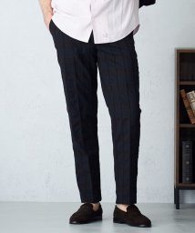 J.PRESS MENS/J.PRESSアーカイヴパターン ダークチェックサッカー スラックス/505262465