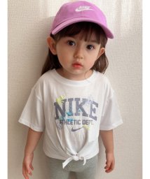 NIKE(ナイキ)/トドラー(90－100cm) Tシャツ NIKE(ナイキ) JUST DIY IT KNOT TOP/WHITE