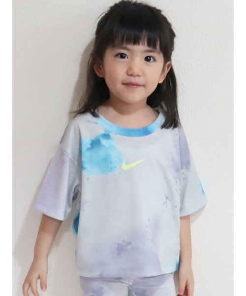 NIKE(ナイキ)/キッズ(105－120cm) Tシャツ NIKE(ナイキ) JUST DIY IT BOXY TEE/BLUE