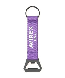 AVIREX(AVIREX)/《直営店限定》BOTTLE OPENER KEYCHAIN / ボトルオープナー キーチェーン/パープル