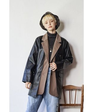 KOH.style/PREMIUM ECO LETHER JACKET/505247304